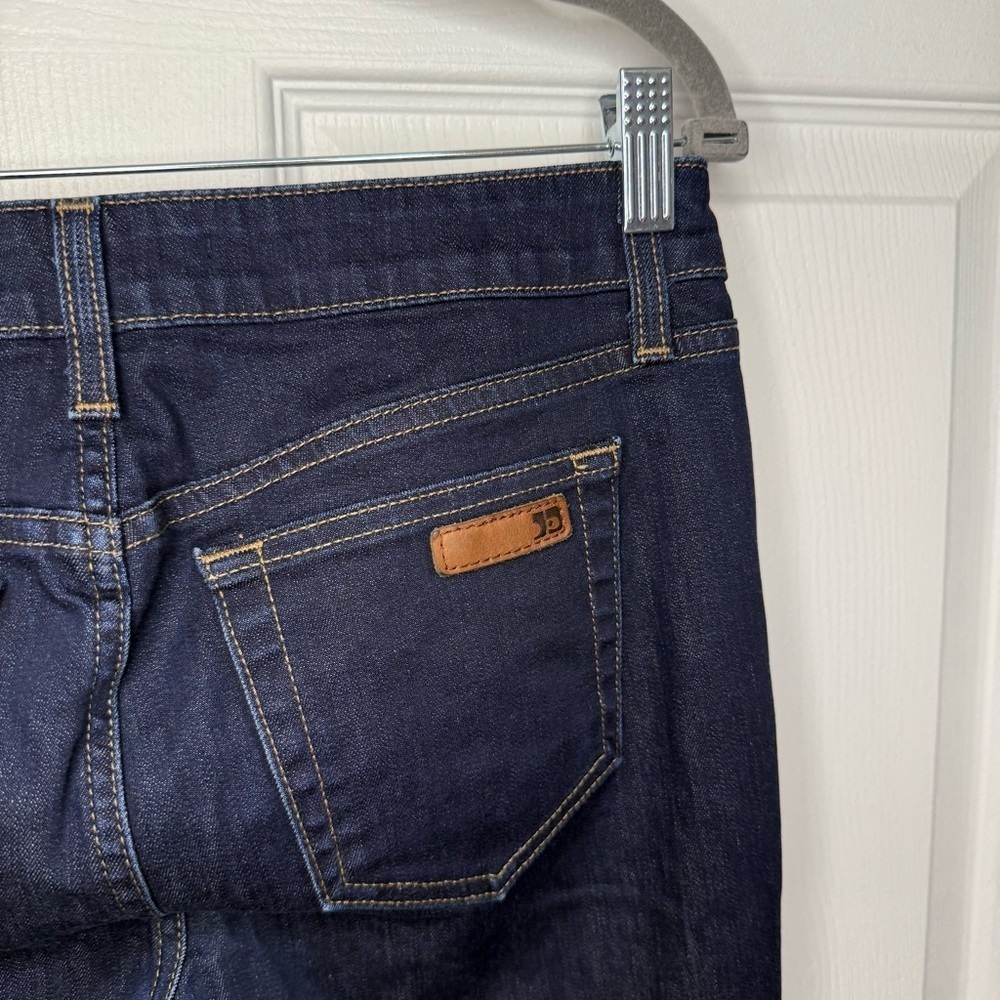 Joes Jeans Womens Ankle Crop Cuffed Dark Wash Denim Jeans Size 29 GUC - Picture 4 of 7